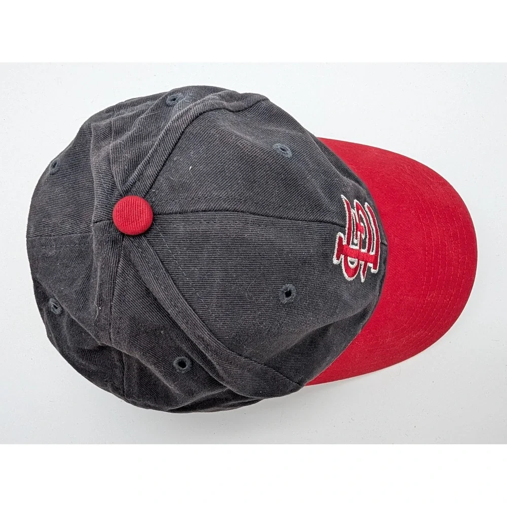 47 Brand St Louis Cardinals MLB Youth Baseball Hat Black Red Adjustable Cap